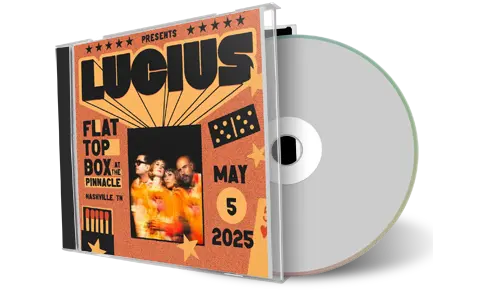 Front cover artwork of Lucius 2025-05-05 CD Nashville Audience