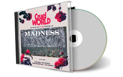 Front cover artwork of Madness 2025-05-17 CD Pasadena Audience