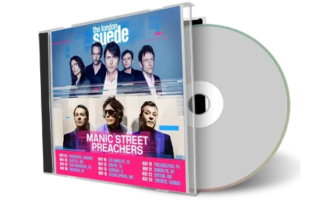 Front cover artwork of Manic Street Preachers 2022-11-07 CD San Francisco Audience