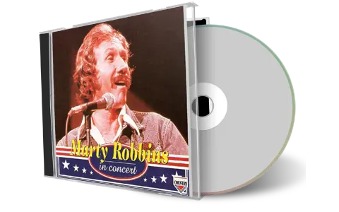 Front cover artwork of Marty Robbins Compilation CD In Concert Soundboard