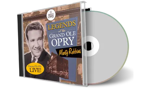 Front cover artwork of Marty Robbins Compilation CD Singing His Hits Soundboard