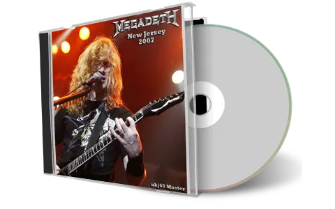 Front cover artwork of Megadeth 2007-05-19 CD Holmdel Audience