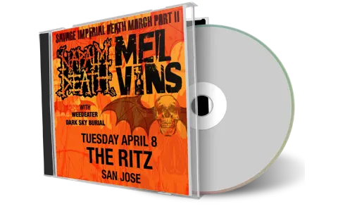 Front cover artwork of Melvins 2025-04-08 CD San Jose Audience