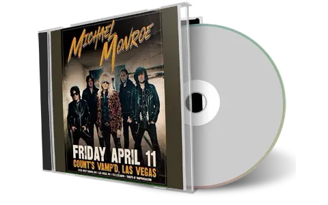 Front cover artwork of Michael Monroe 2025-04-12 CD Las Vegas Audience