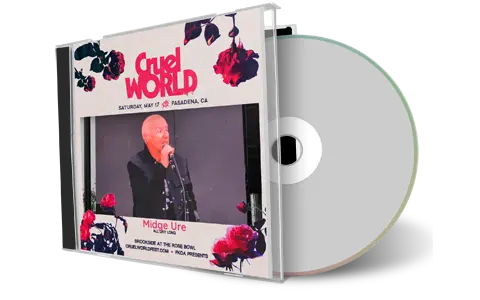 Front cover artwork of Midge Ure 2025-05-17 CD Pasadena Audience