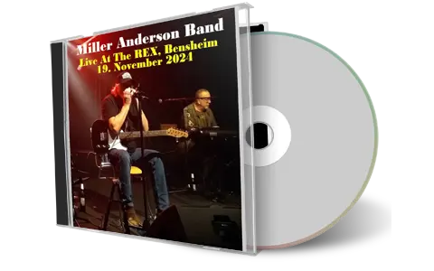 Front cover artwork of Miller Anderson 2024-11-19 CD Bensheim Audience