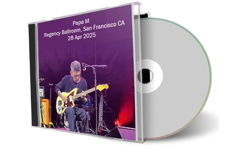 Front cover artwork of Papa M 2025-04-28 CD San Francisco Audience