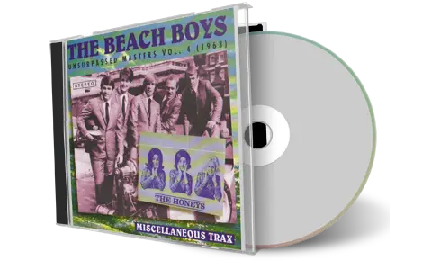 Front cover artwork of Beach Boys Compilation CD Unsurpassed Masters Vol 4 Soundboard