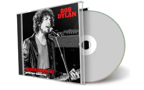 Front cover artwork of Bob Dylan 1981-07-08 CD Stockholm Audience