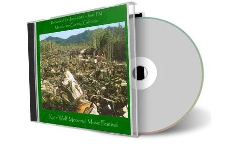 Front cover artwork of Bruce Cockburn 2002-06-29 CD Laytonville Soundboard