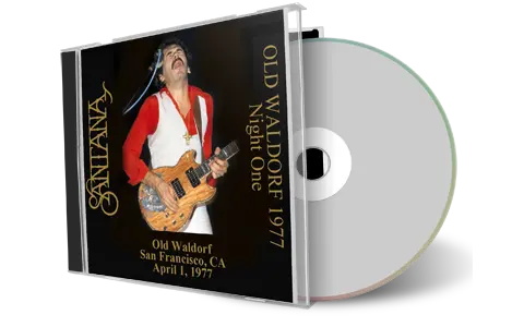 Front cover artwork of Carlos Santana 1977-04-01 CD San Francisco Audience