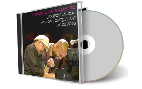 Front cover artwork of Charles Lloyd Sangam Trio 2008-08-30 CD Willisau Soundboard