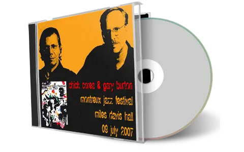 Front cover artwork of Chick Corea And Gary Burton 2007-07-09 CD Montreux Soundboard