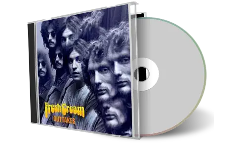 Front cover artwork of Cream Compilation CD Fresh Cream Outtakes And Acetates Soundboard