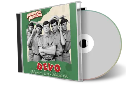 Front cover artwork of Devo 2025-07-19 CD Oakland Audience