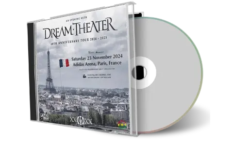 Front cover artwork of Dream Theater 2024-11-23 CD Paris Audience