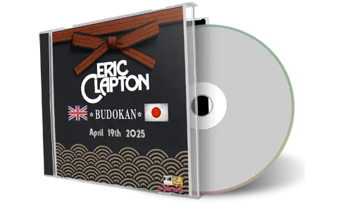 Front cover artwork of Eric Clapton 2025-04-19 CD Tokyo Audience