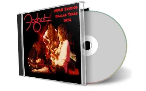 Front cover artwork of Foghat Compilation CD Dallas 1974 Soundboard