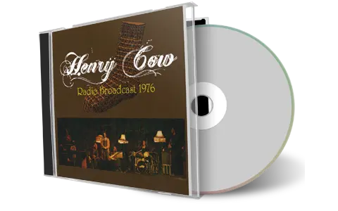 Front cover artwork of Henry Cow Compilation CD Radio Bradcast 1976 Soundboard