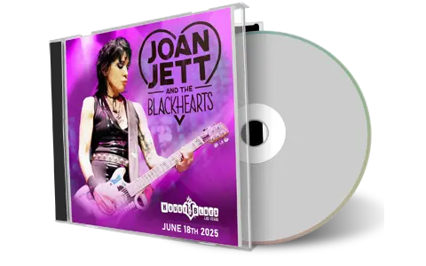 Front cover artwork of Joan Jett 2025-06-18 CD Las Vegas Audience