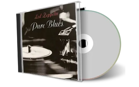 Front cover artwork of Led Zeppelin Compilation CD Pure Blues Soundboard