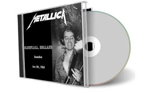 Front cover artwork of Metallica 1984-06-08 CD Oldenzaal Audience