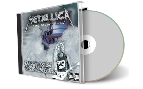 Front cover artwork of Metallica 1984-11-20 CD Lyon Audience