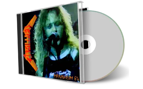 Front cover artwork of Metallica 1984-12-03 CD Mannheim Audience