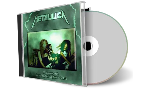 Front cover artwork of Metallica 1985-01-20 CD Buffalo Audience