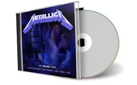 Front cover artwork of Metallica 1985-01-25 CD Brooklyn Audience