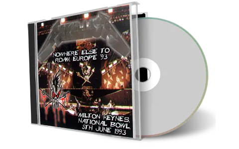 Front cover artwork of Metallica 1993-06-05 CD Various Audience
