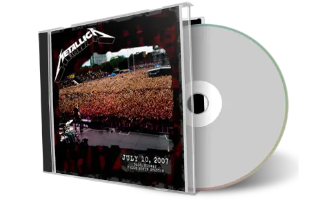 Front cover artwork of Metallica 2007-07-10 CD Oslo Audience