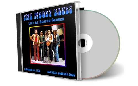Front cover artwork of Moody Blues 1972-10-25 CD Boston Audience
