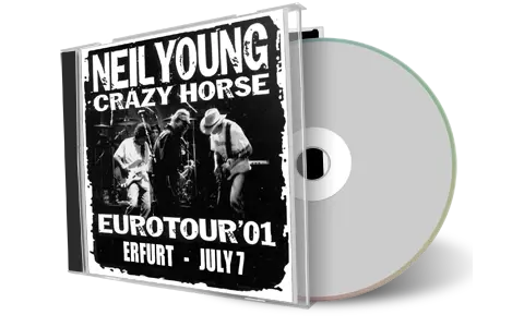 Front cover artwork of Neil Young 2001-07-07 CD Erfurt Audience