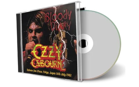 Front cover artwork of Ozzy Osbourne 1982-07-14 CD Tokyo Audience