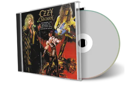 Front cover artwork of Ozzy Osbourne 1986-09-18 CD Philadelphia Audience