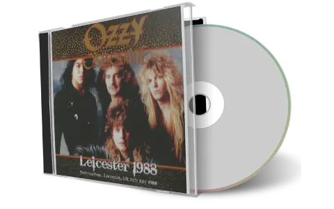 Front cover artwork of Ozzy Osbourne 1988-07-11 CD Leicester Audience