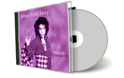 Front cover artwork of Prince Compilation CD New York Sexy Audience