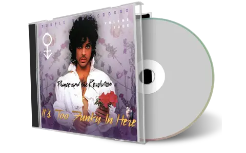 Front cover artwork of Prince Compilation CD Purple Underground Vol 4 Part 1 Soundboard