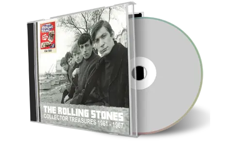 Front cover artwork of Rolling Stones Compilation CD Collector Treasures 1961 1967 Soundboard