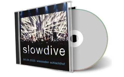 Front cover artwork of Slowdive 2025-04-04 CD Wiesbaden Audience
