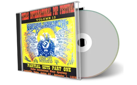 Front cover artwork of Texas Pop Festival 1969-08-30 CD Lewisville Soundboard