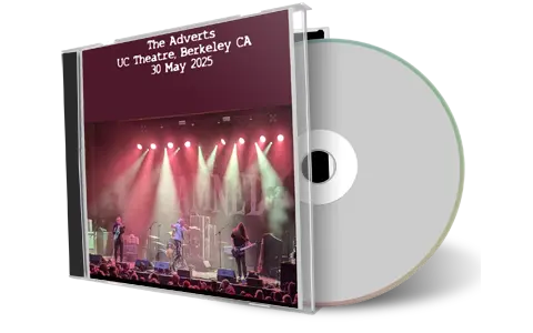 Front cover artwork of The Adverts 2025-05-30 CD Berkeley Audience