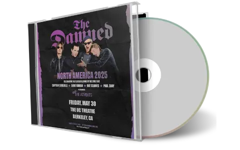 Front cover artwork of The Damned 2025-05-30 CD Berkeley Audience