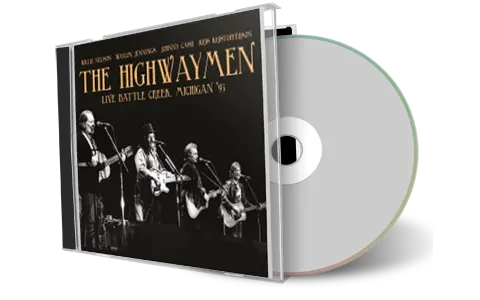 Front cover artwork of The Highwaymen 1993-05-15 CD Battle Creek Soundboard