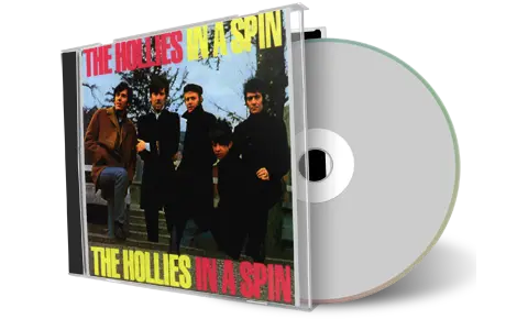 Front cover artwork of The Hollies Compilation CD In A Spin Soundboard