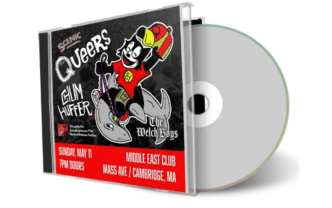 Front cover artwork of The Queers 2025-05-11 CD Cambridge Audience