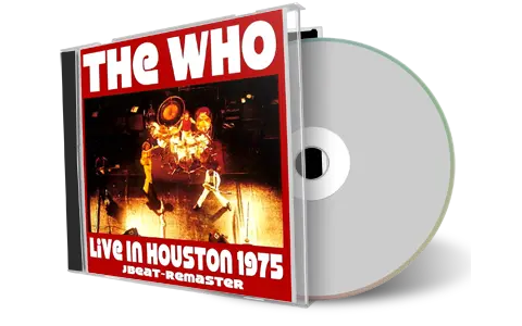 Front cover artwork of The Who 1975-11-20 CD Houston Soundboard