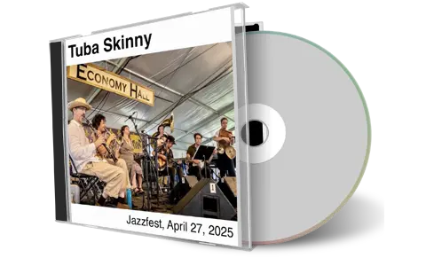 Front cover artwork of Tuba Skinny 2025-04-27 CD New Orleans Soundboard