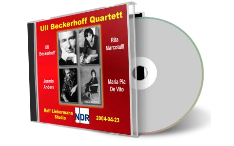 Front cover artwork of Uli Beckerhoff Quartet 2004-04-23 CD Hamburg Soundboard